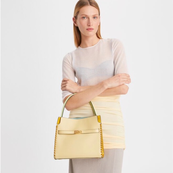 Tory Burch Small Radziwill Whipstitch Double Bag - Picture 13 of 16